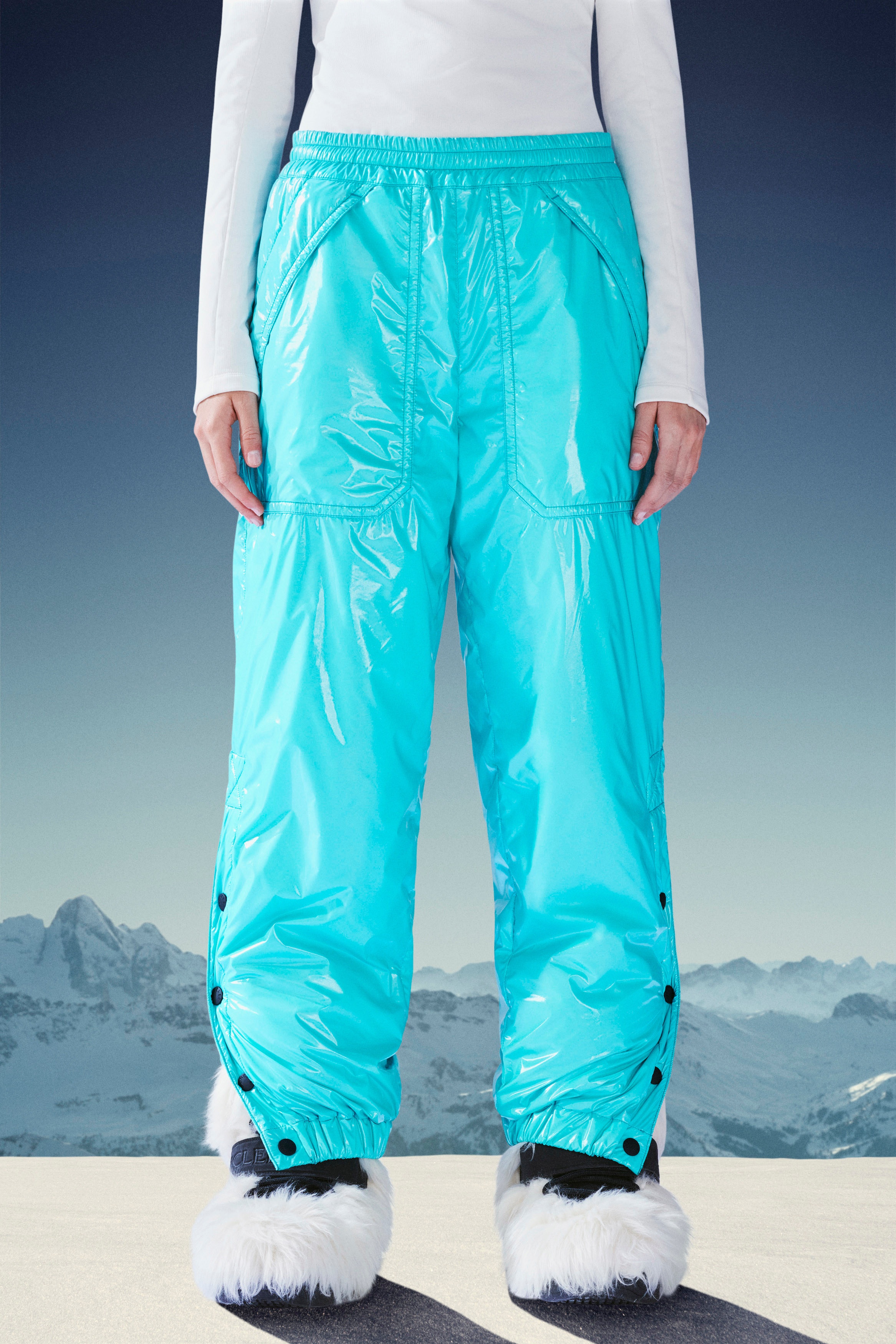 Pants With Snaps - 3
