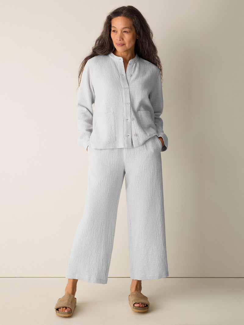 Organic Cotton Doubleweave Shirt Jacket 3