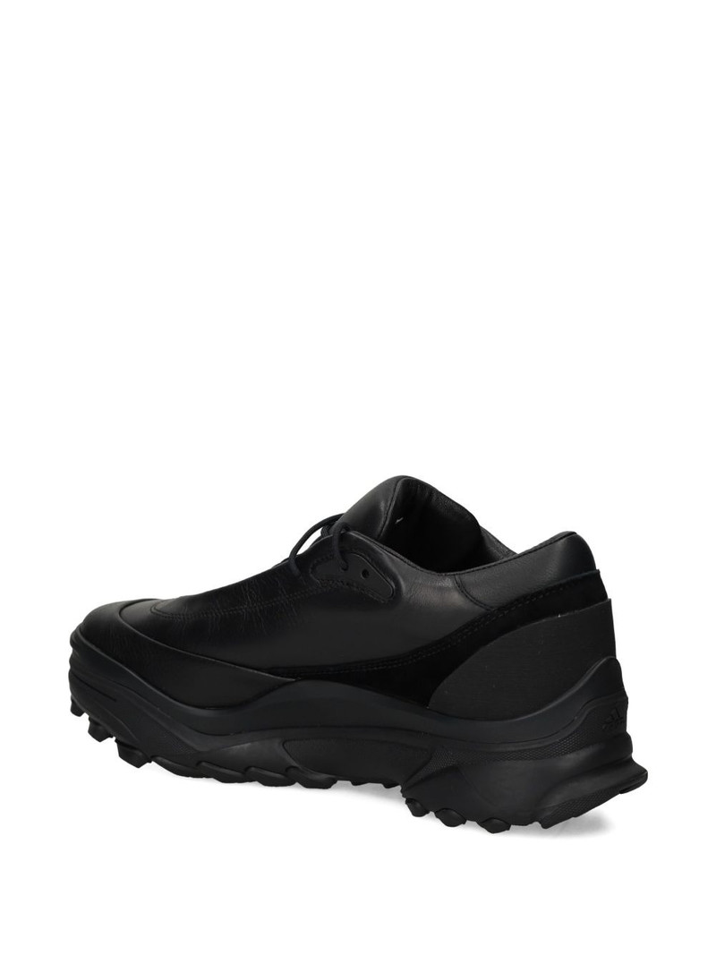 GSG9 leather lace-up sneakers 4
