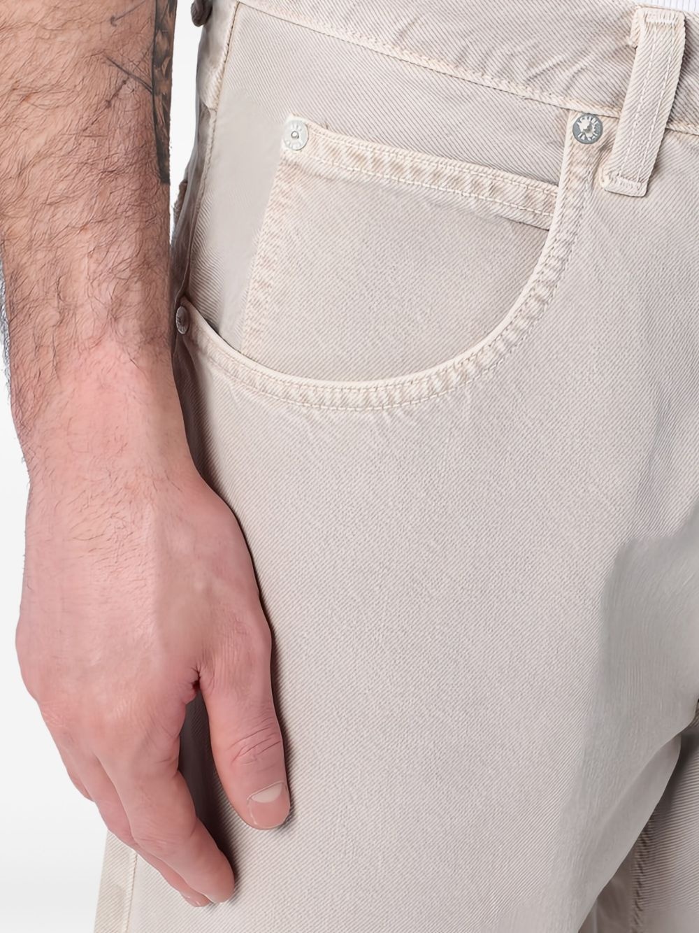 organic-cotton straight jeans - 6