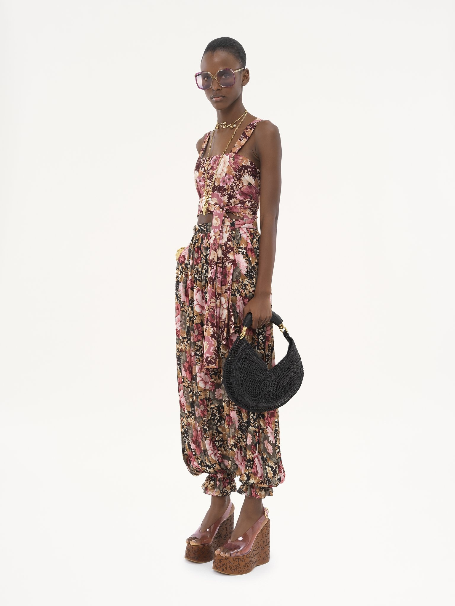 SUMMER BANANA HOBO BAG IN RAFFIA - 8