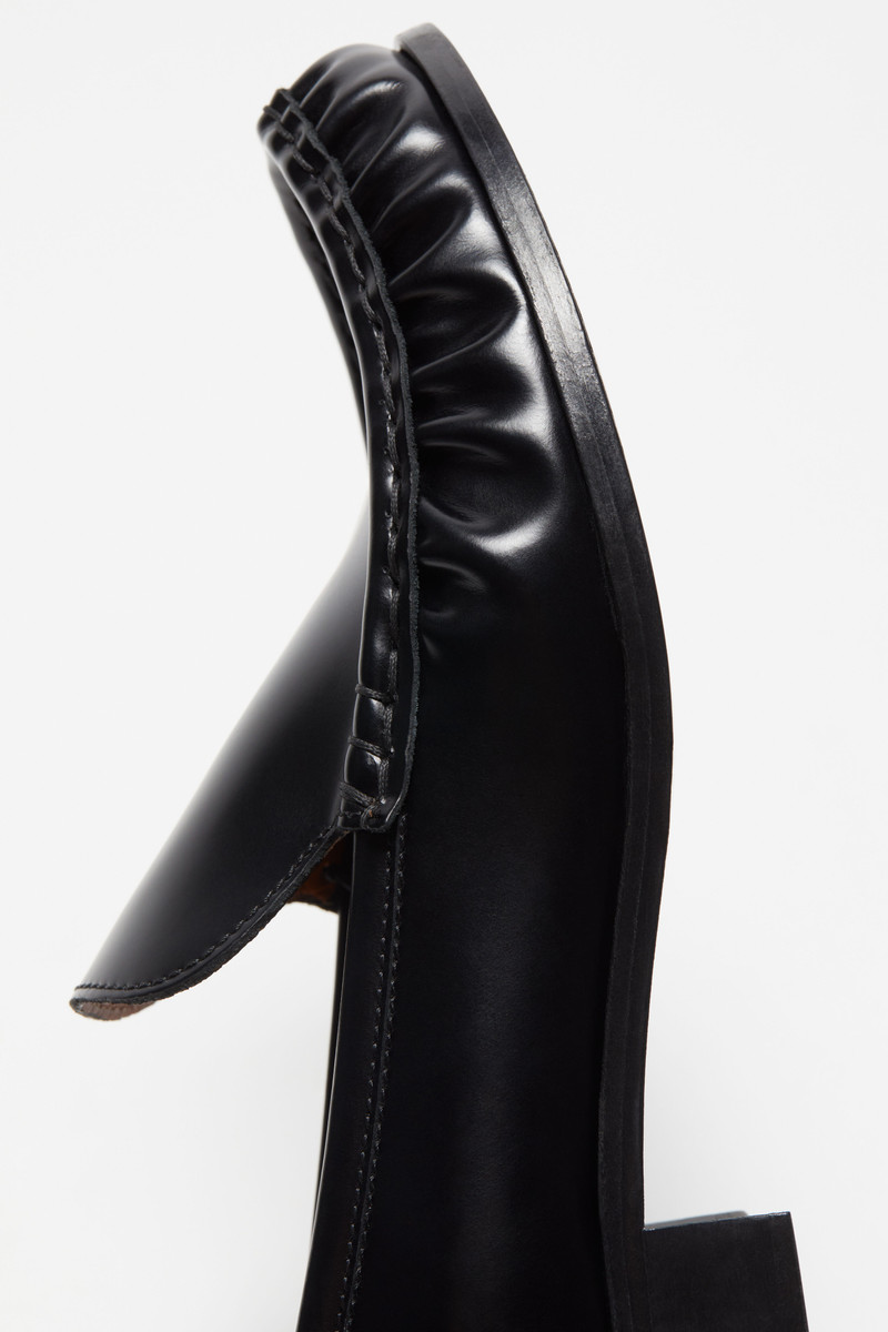 Leather loafers - Black 7