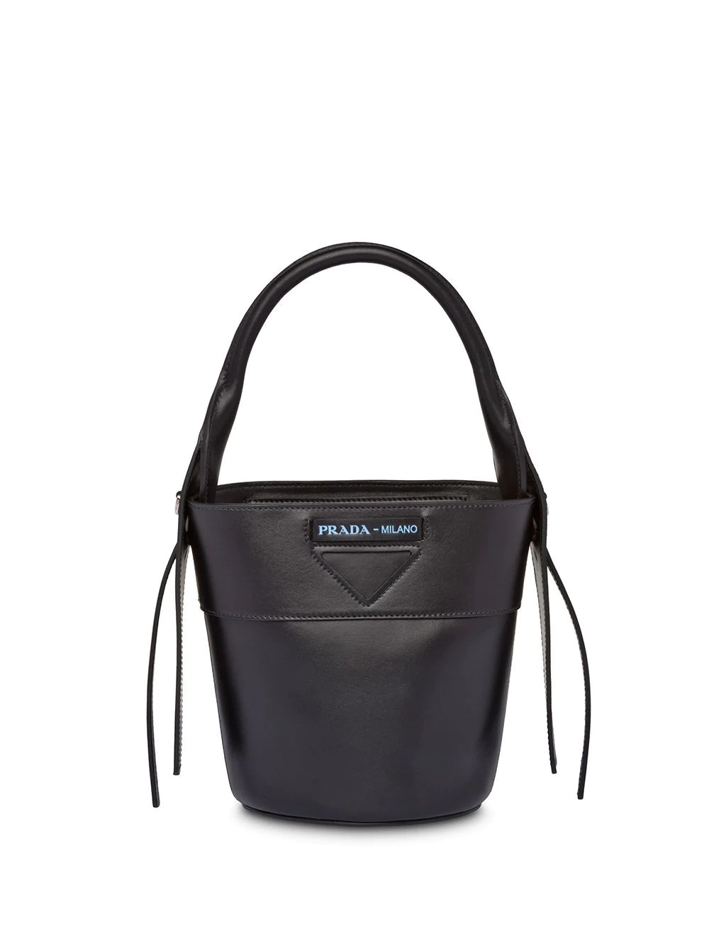 Ouverture leather bucket bag - 1