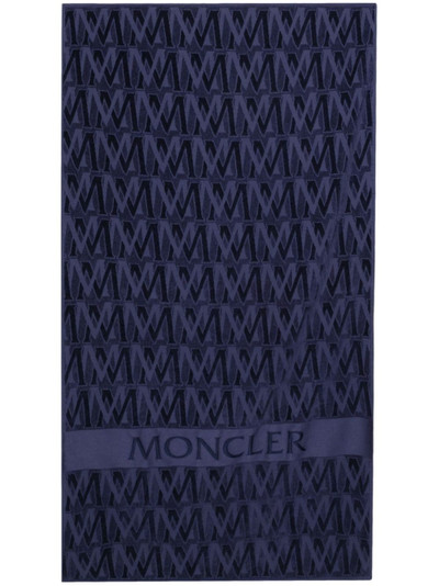 Moncler Monogram beach towel outlook