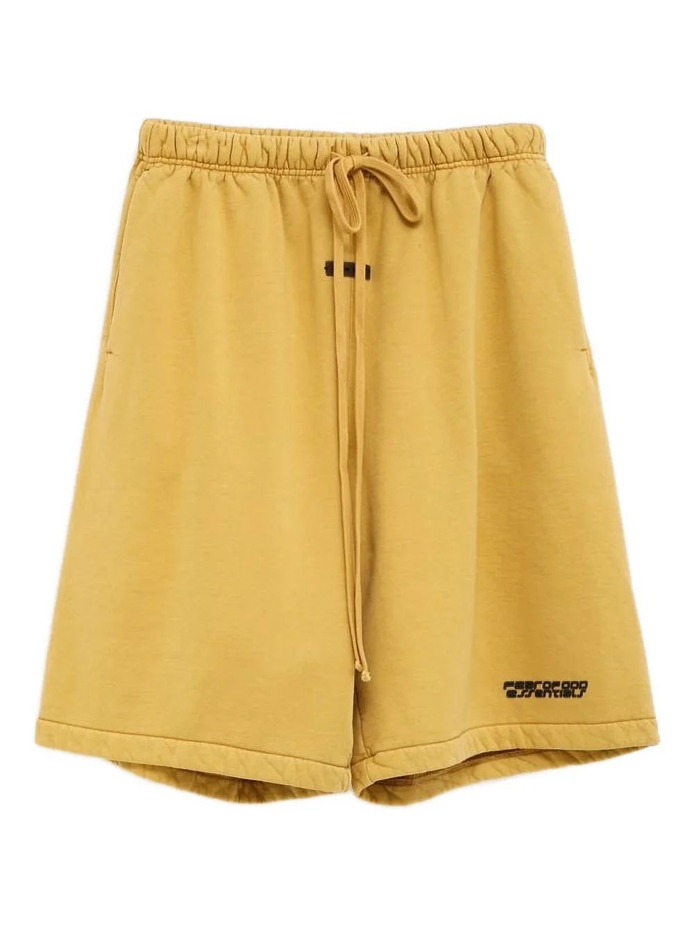 Relaxed drawstring track shorts - 1