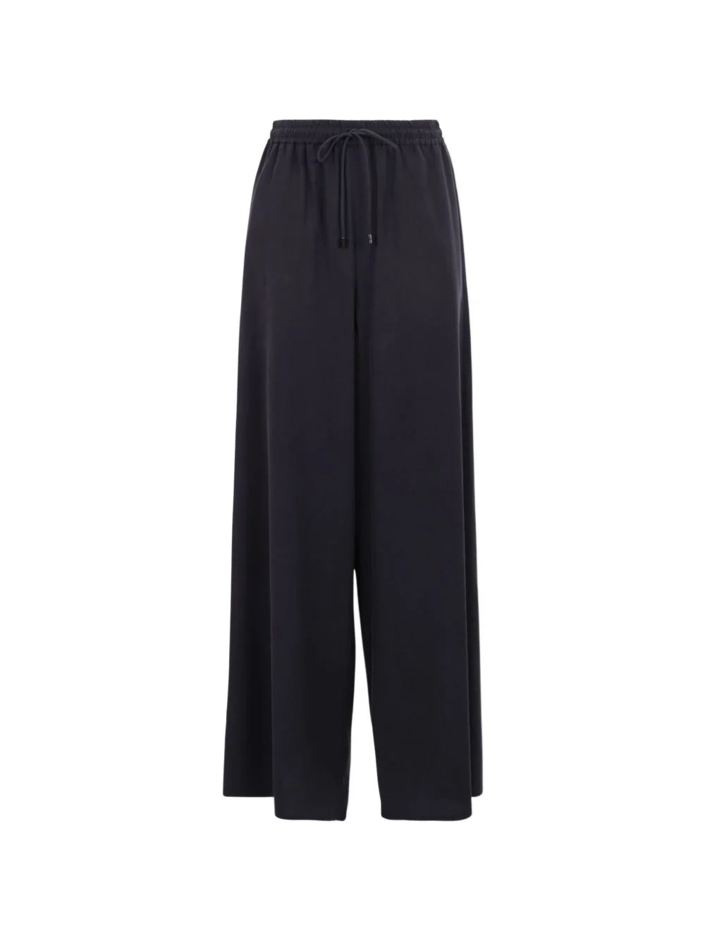 elasticated wide-leg trousers - 1