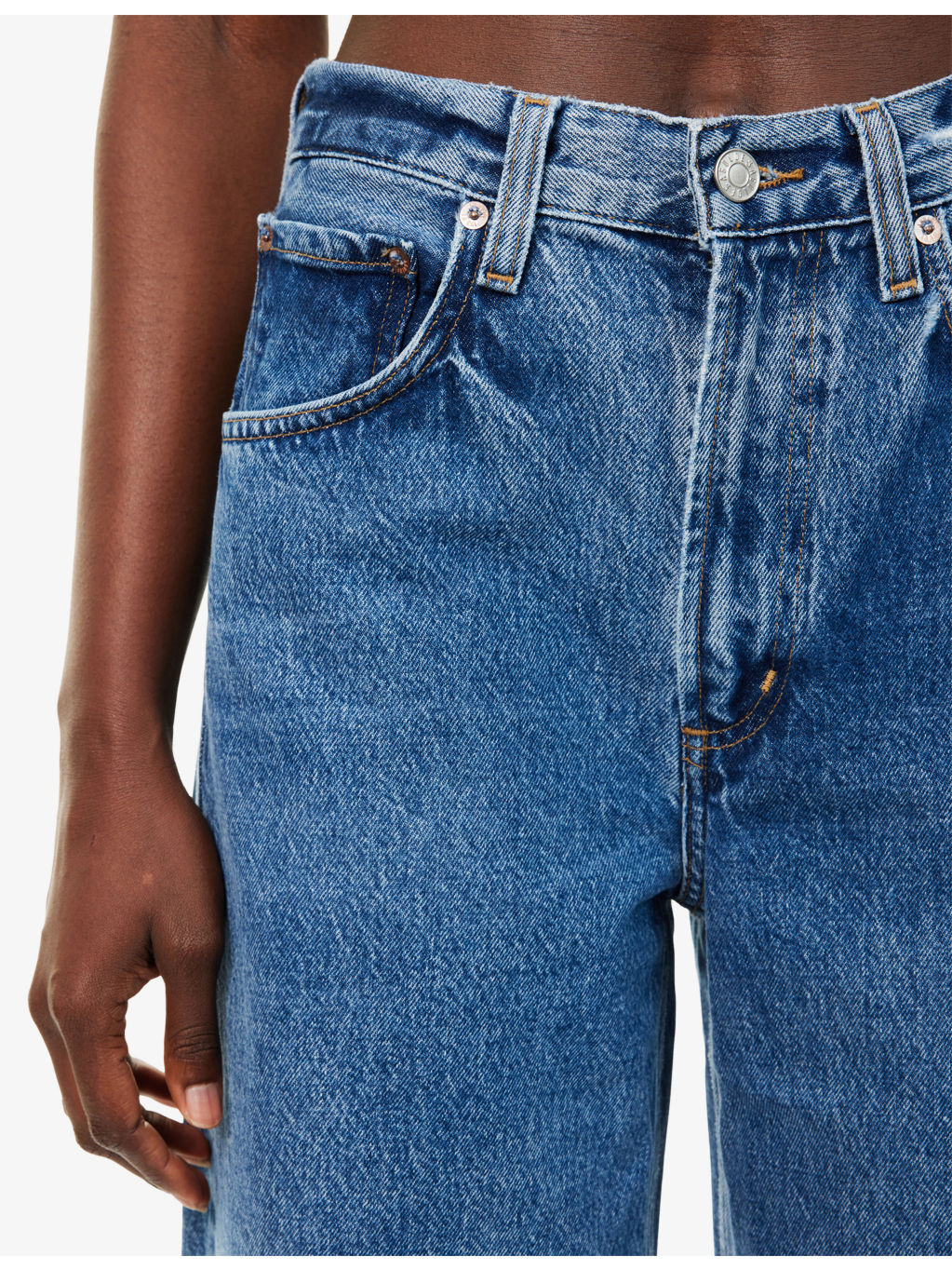 Low Curve Denim Jeans - 5