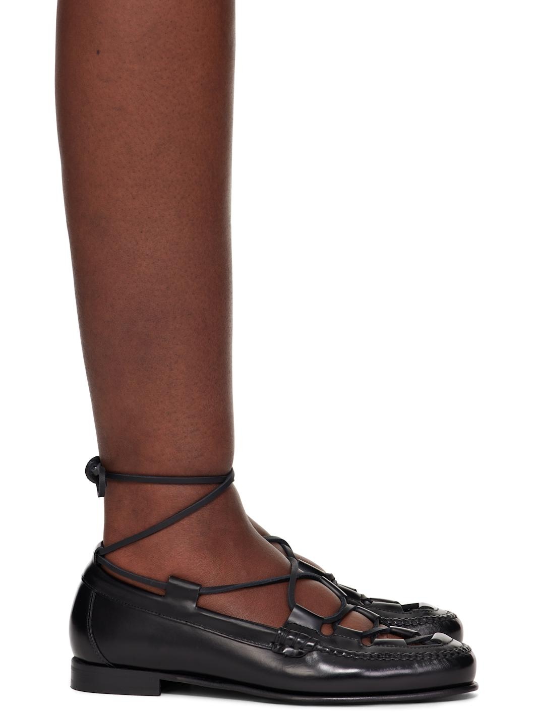 Black Cordada Loafers - 1