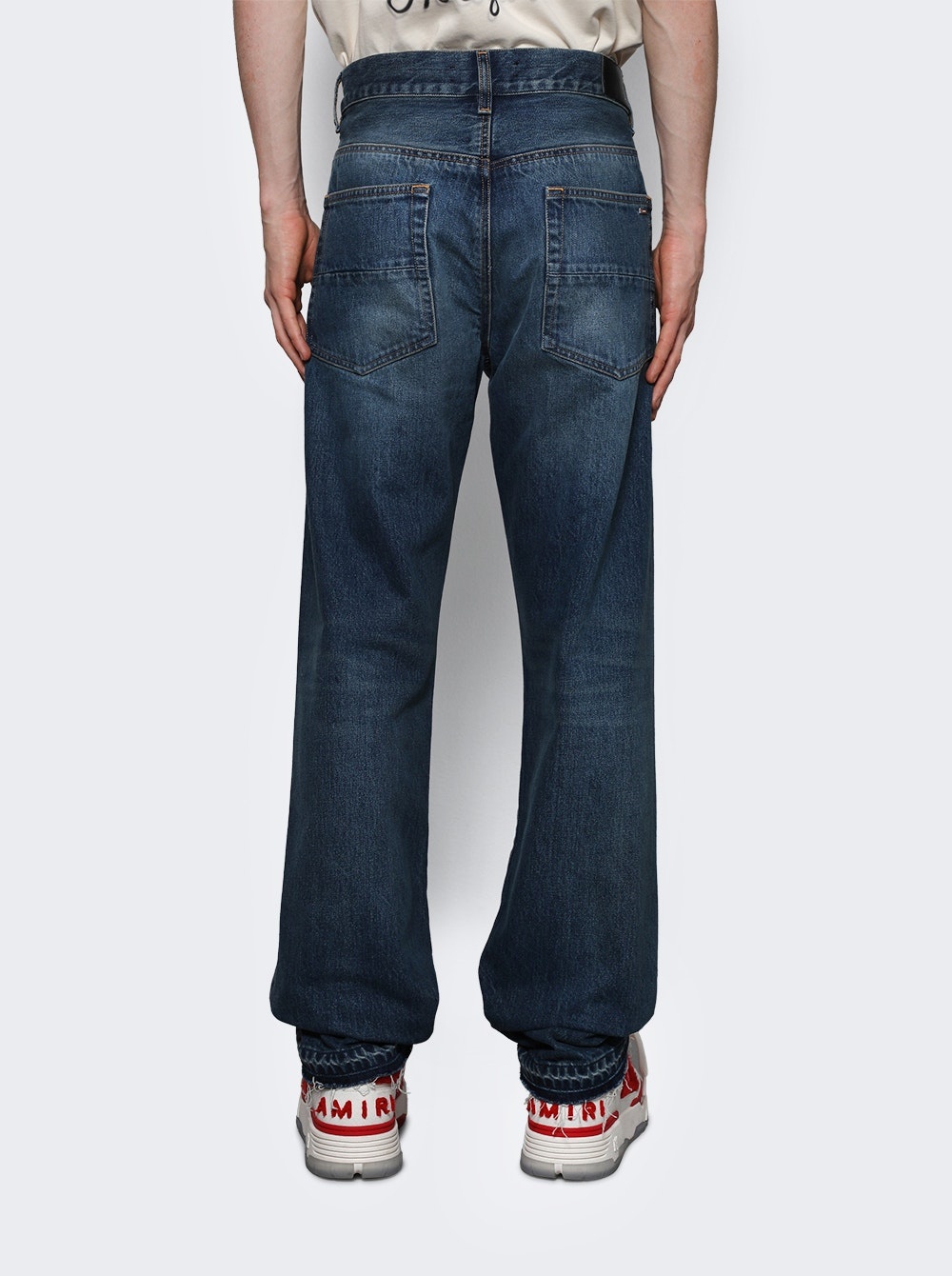 Released Hem Straight Jean Antique Indigo - 5