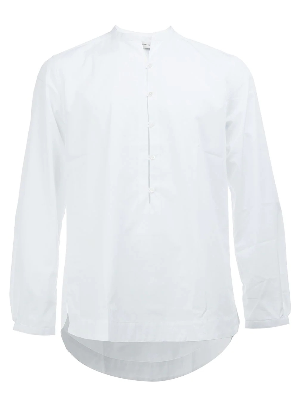 band collar shirt - 1