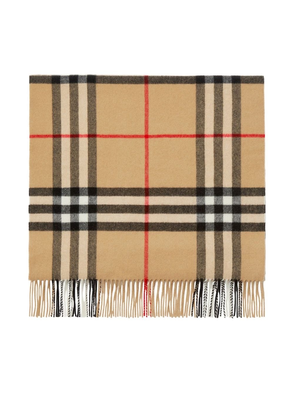 nova-check cashmere scarf - 3