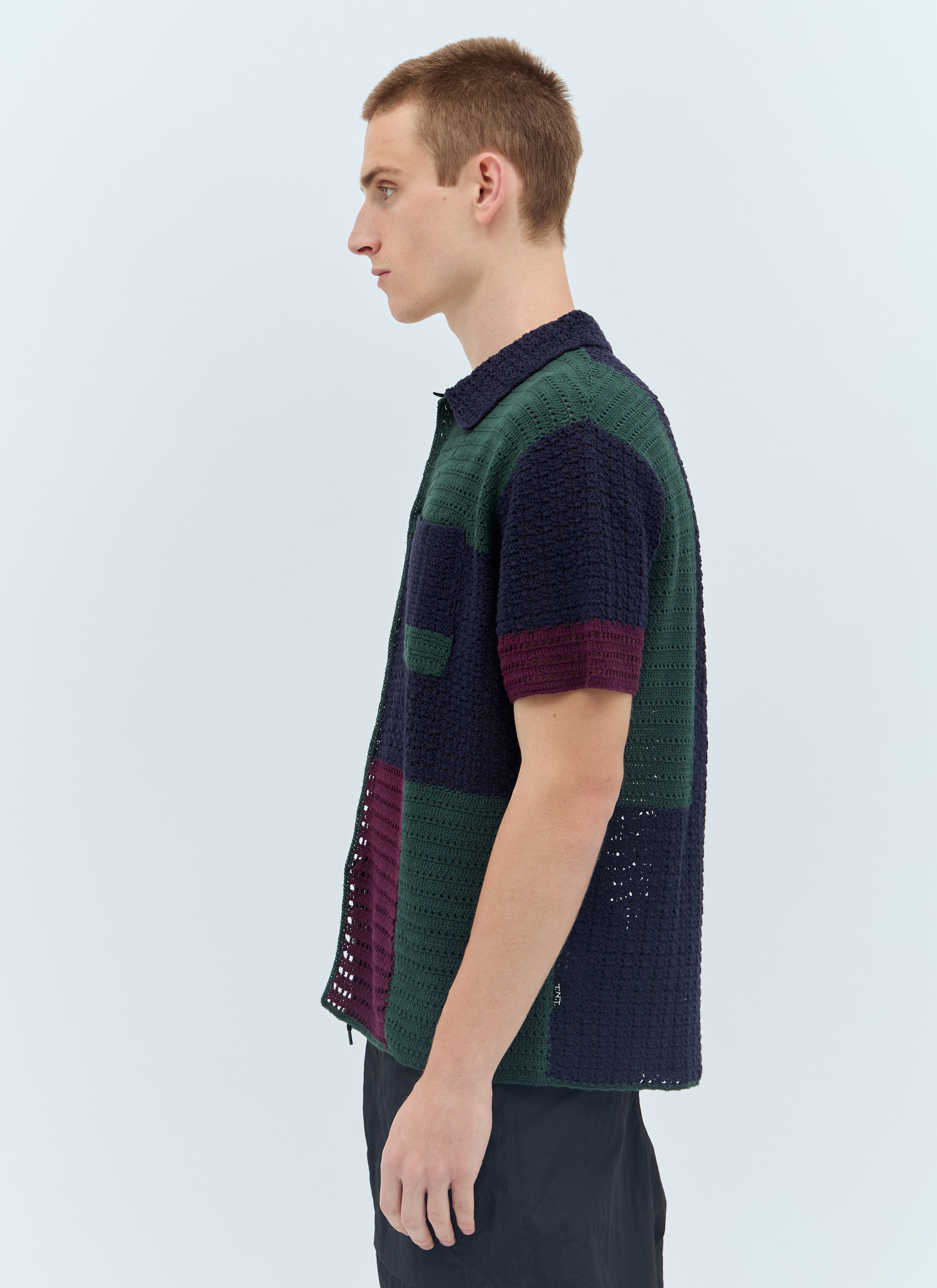 Block Crochet Shirt - 4
