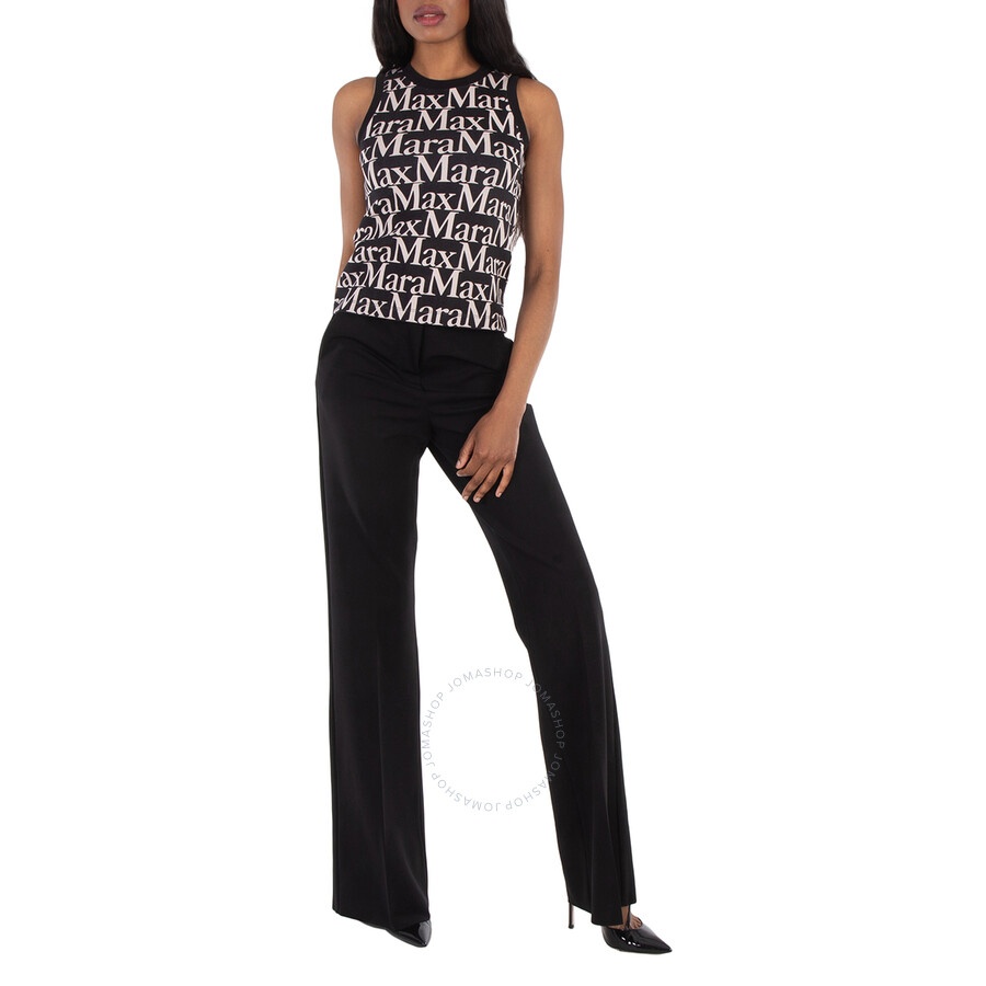Max Mara Wide-Leg Tailored Trousers - 4
