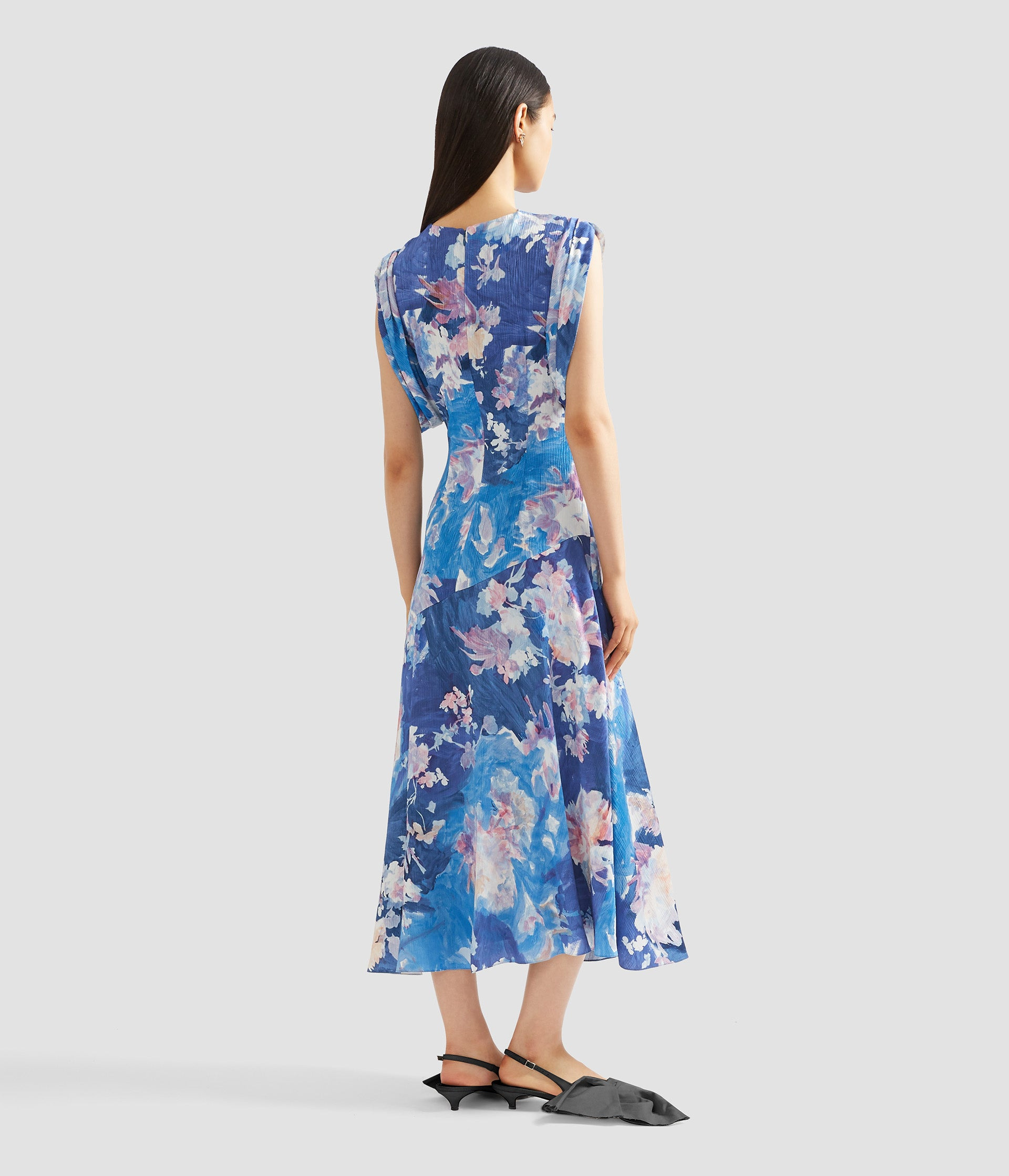 SLEEVELESS MIDI DRESS - 3