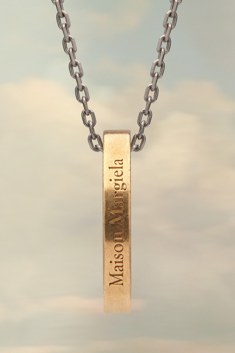 Logo ring necklace 1