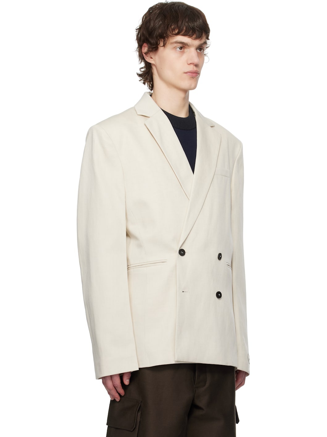 Beige La Croisière 'The Fernando' Blazer - 2