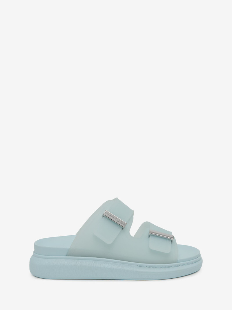 Women's Hybrid Slide in Powder Blue/silver - 1