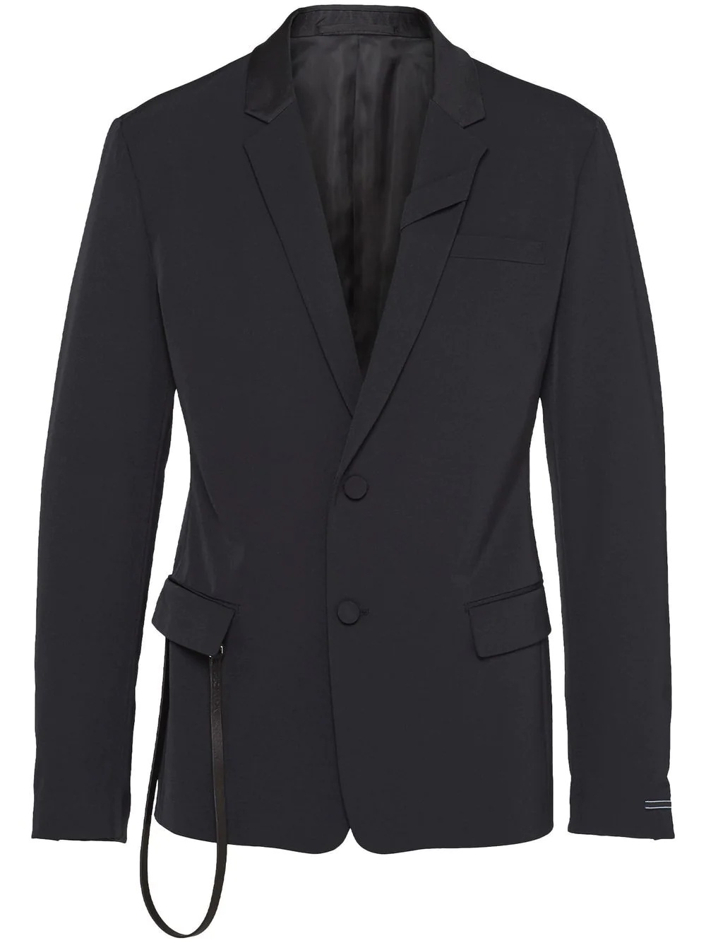 single-breasted tailored blazer - 1