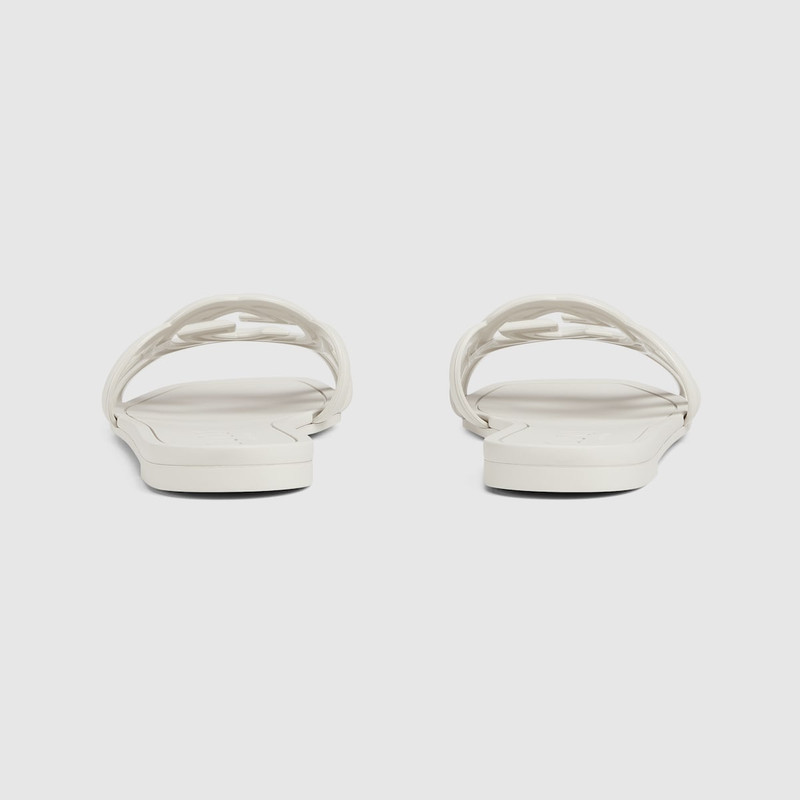 GUCCI Women's Interlocking G slide sandal outlook
