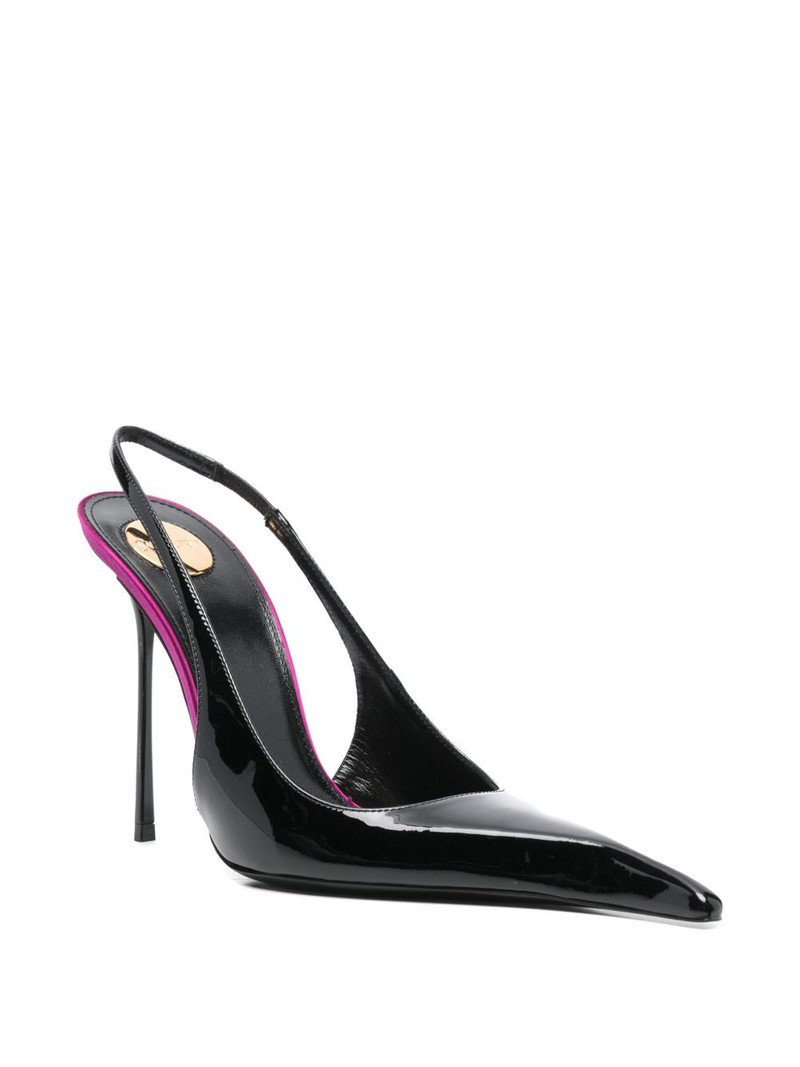 SAINT LAURENT 110mm Amalia pointed-toe pumps outlook