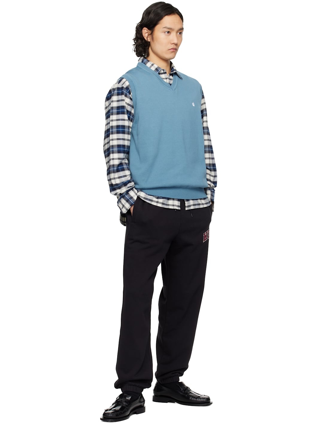 Black 'WIP' Sweatpants - 4