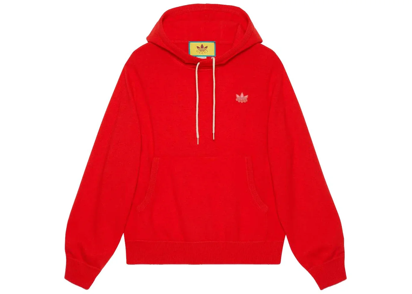 Gucci x adidas Wool Sweatshirt Red - 1