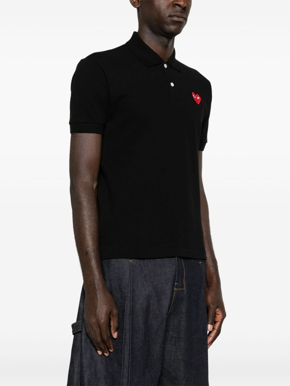 Red Heart cotton plo shirt - 4