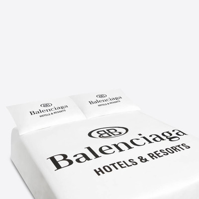 BALENCIAGA Hotels & Resorts Bedding King Size  in White outlook