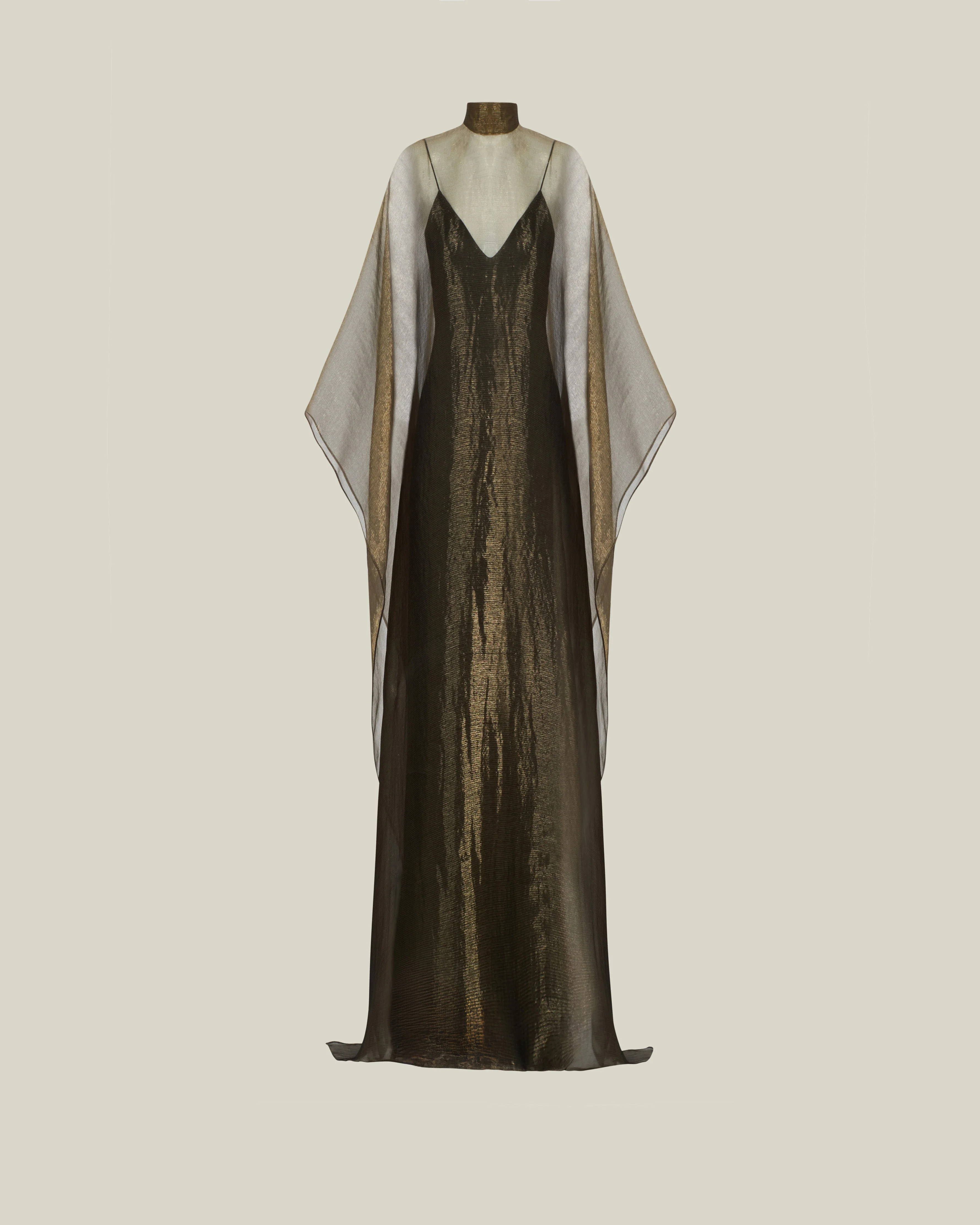 Sphinx Kaftan in Antique Gold - 1