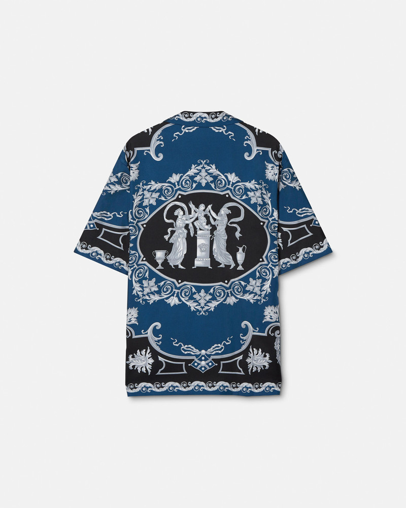 Printed Silk Twill Regular Shirt 3