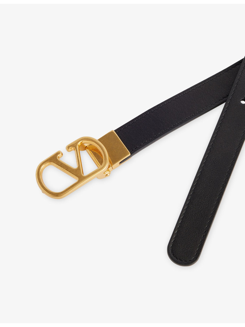 Valentino VLogo Signature Reversible Leather Belt outlook