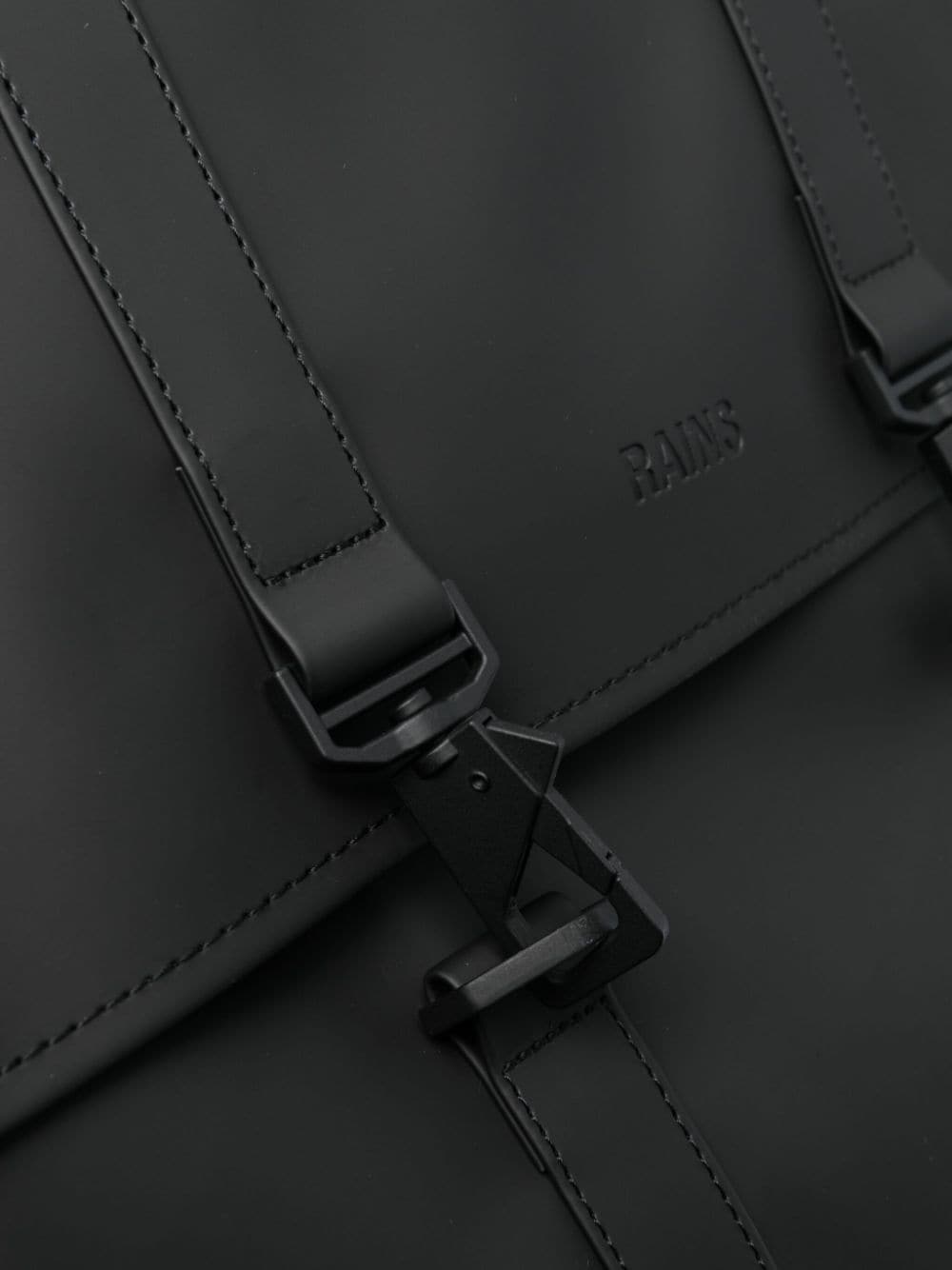 MSN logo-debossed backpack - 4