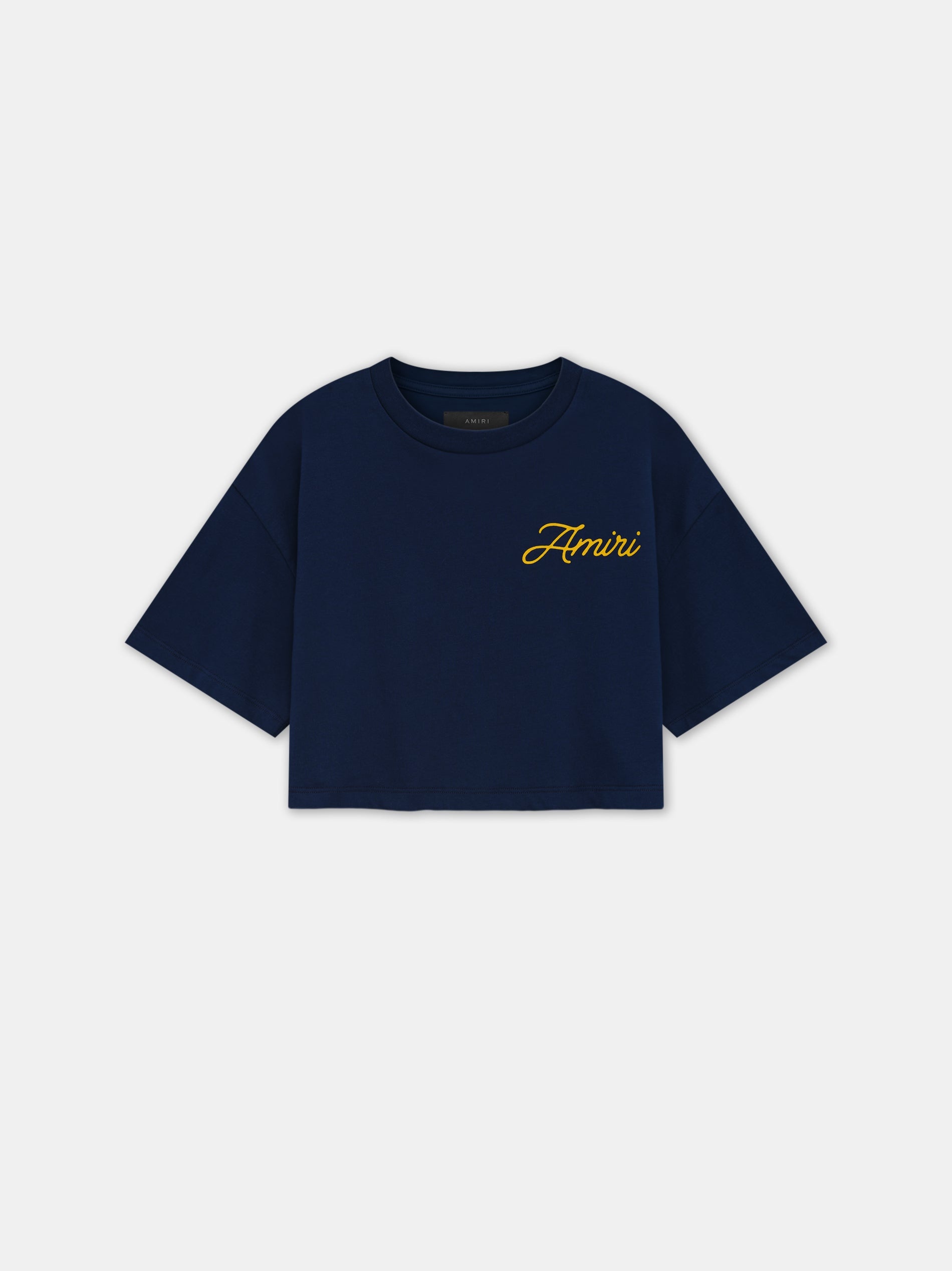 WOMEN'S AMIRI DREAMERS CROPPED TEE - 1