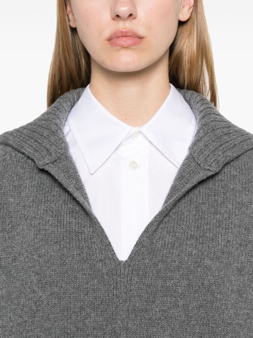 mélange sweater - 5
