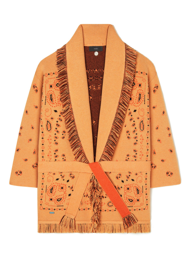 Bandana Jacquard Cardigan 6