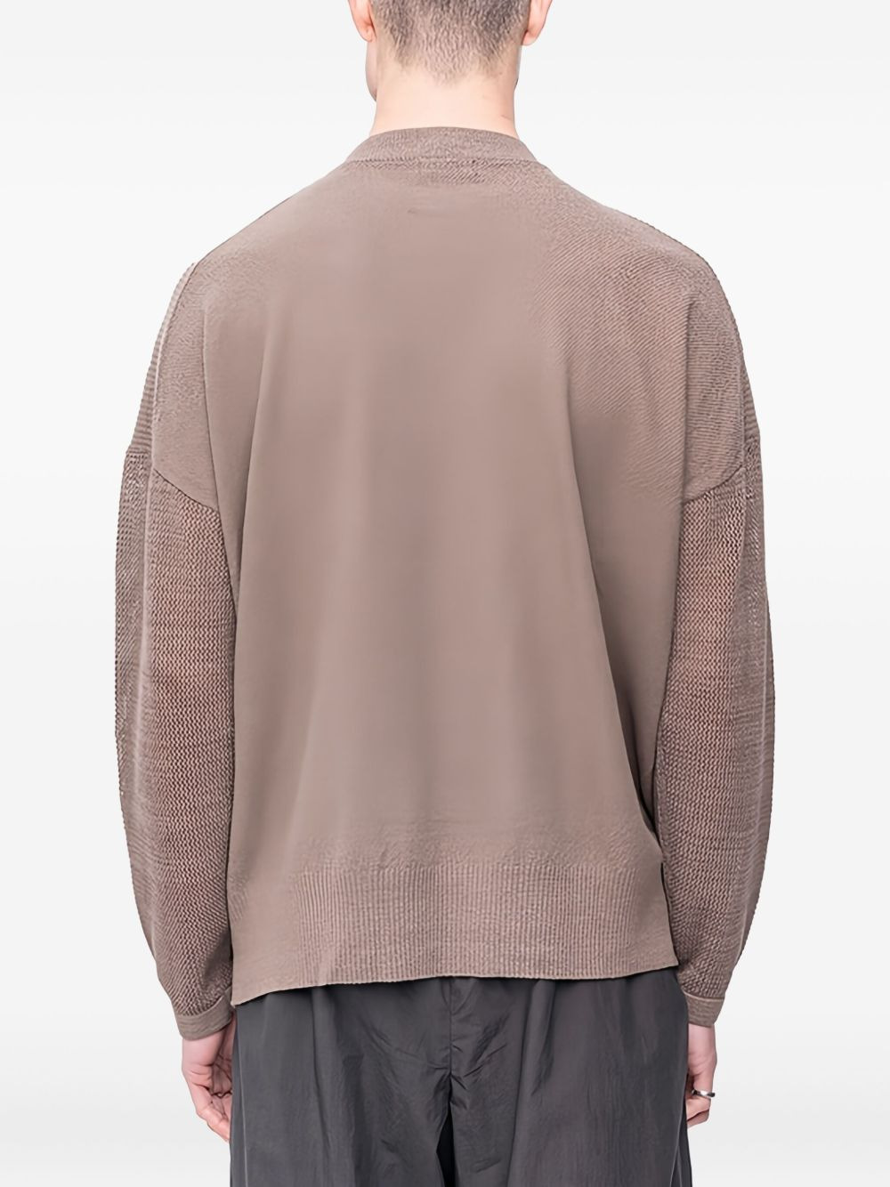 textured-knit pullover sweater - 3