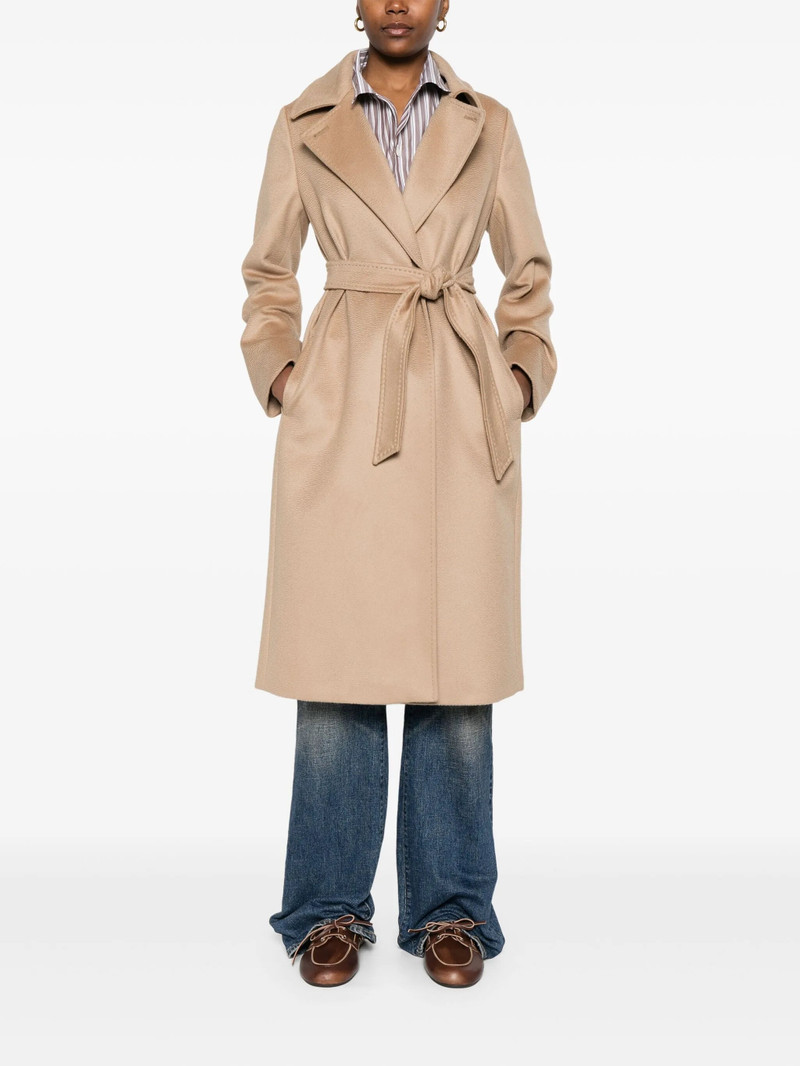 Max Mara Studio Max Mara Studio Virgin-wool Trench Coat outlook