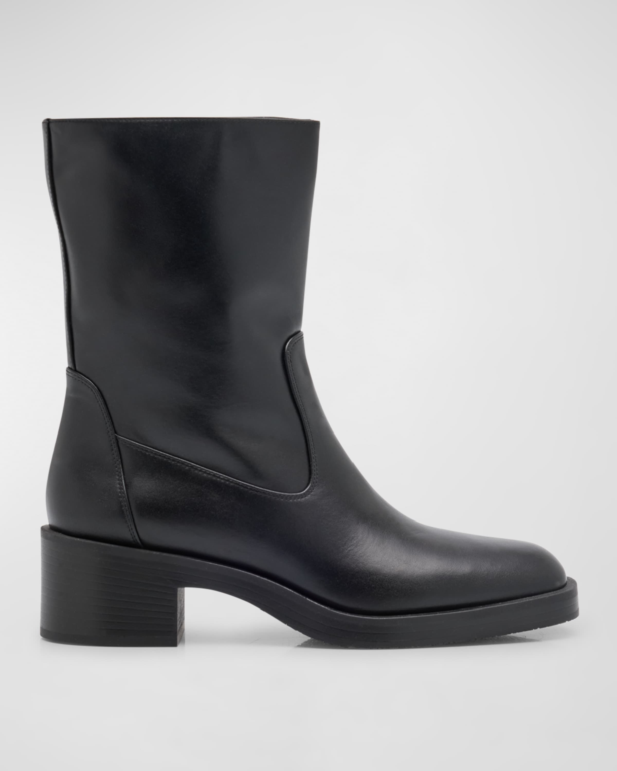 Kaia Calfskin Ankle Boots - 1