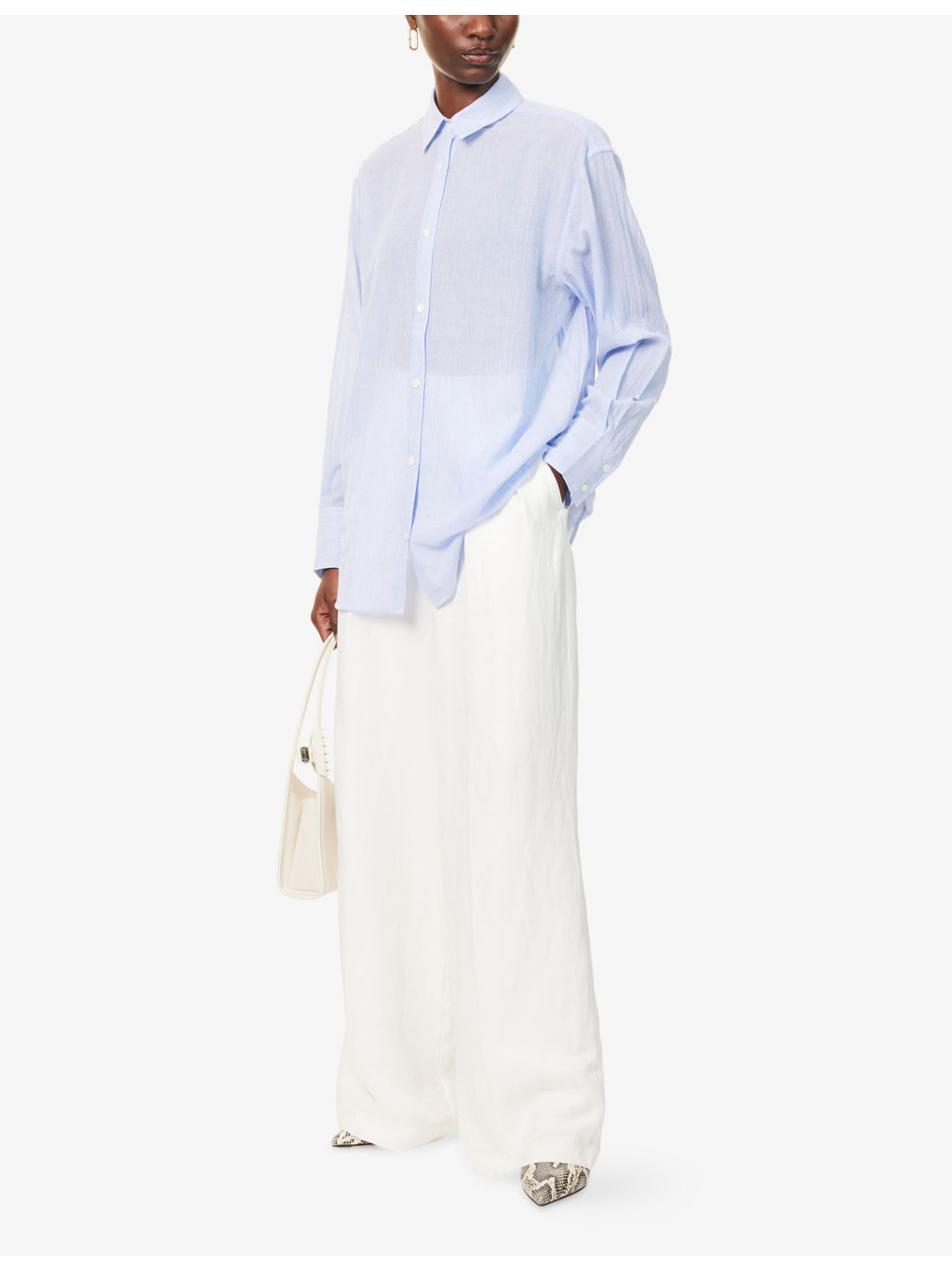 Plaza Striped Cotton-Poplin Shirt - 2