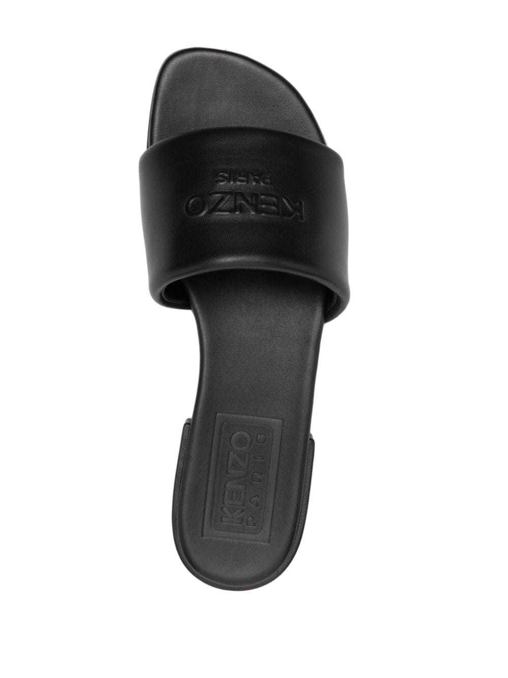Oki leather flat sandals - 4
