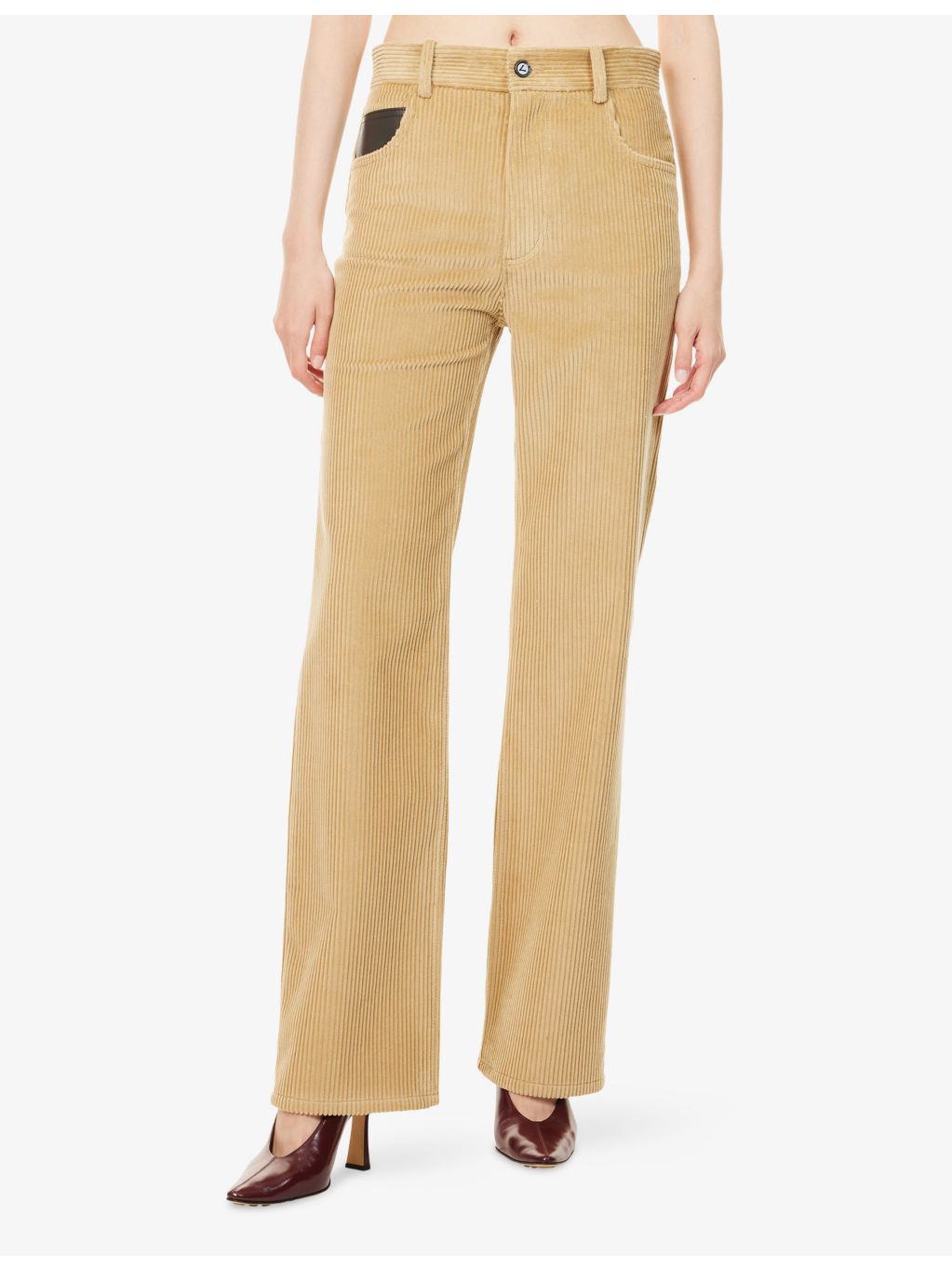 Regular-Fit Straight-Leg Cotton-Corduroy Trousers - 3