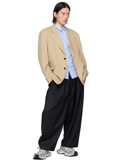 Wooyoungmi Beige Two-Button Blazer outlook