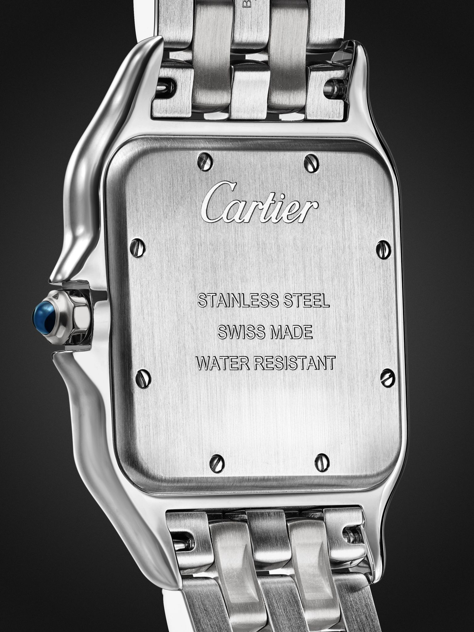Panthère de Cartier Large 42mm Stainless Steel Watch, Ref. No. W2PN0016 Gray - 4