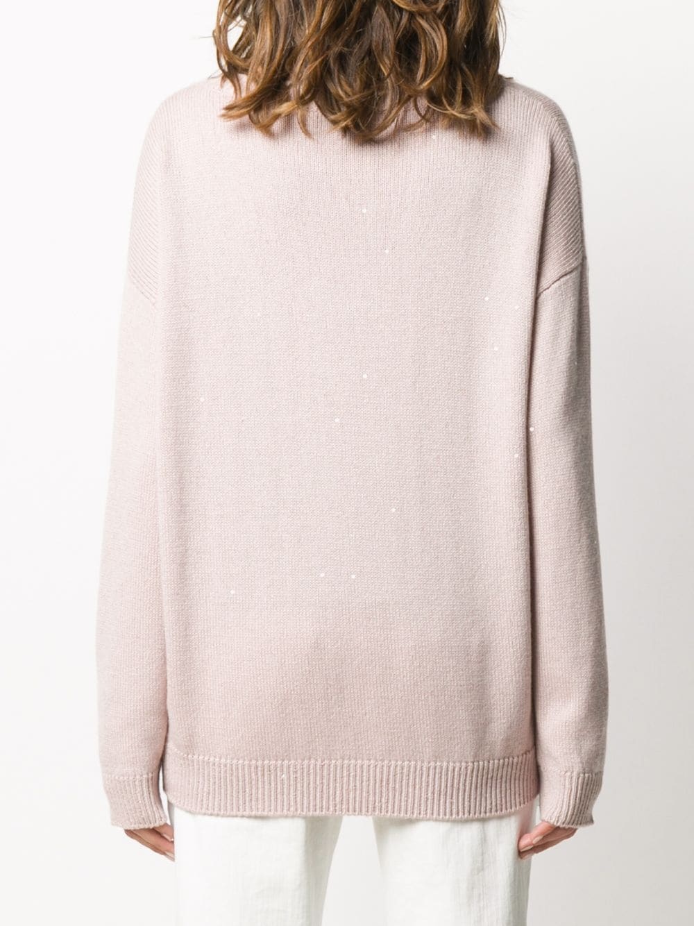 cashmere oversized jumper - 4