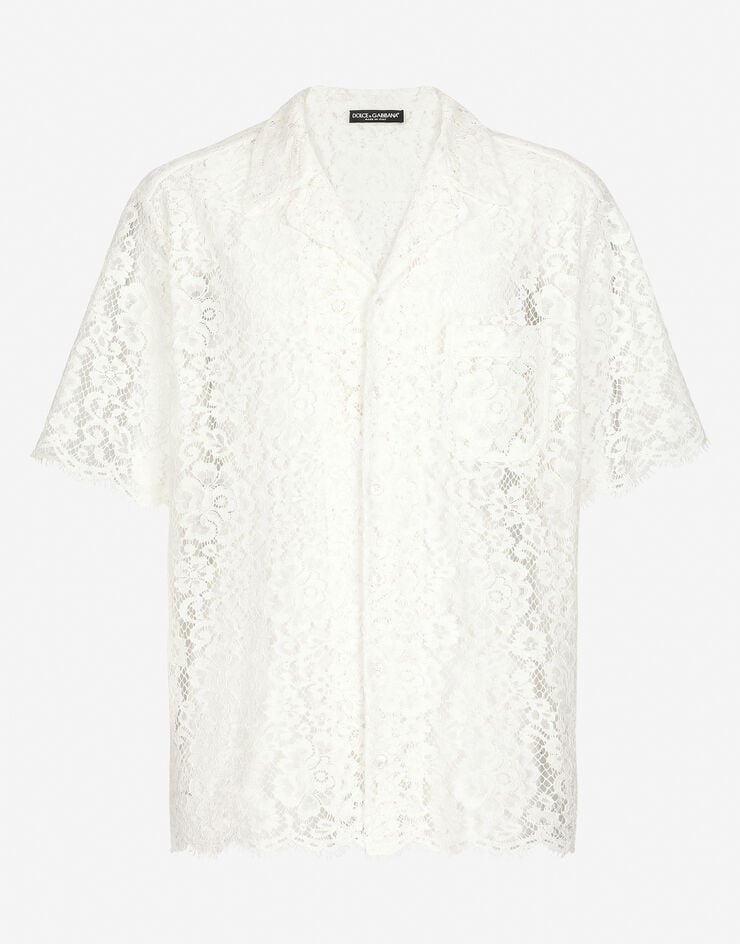 Lace Hawaiian shirt - 1