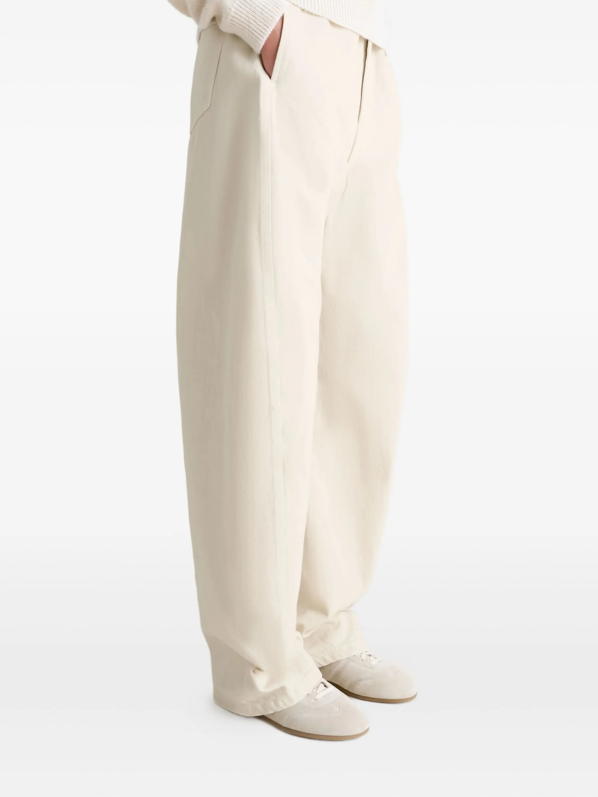 Lemaire Quilted Suede Sneakers - 5