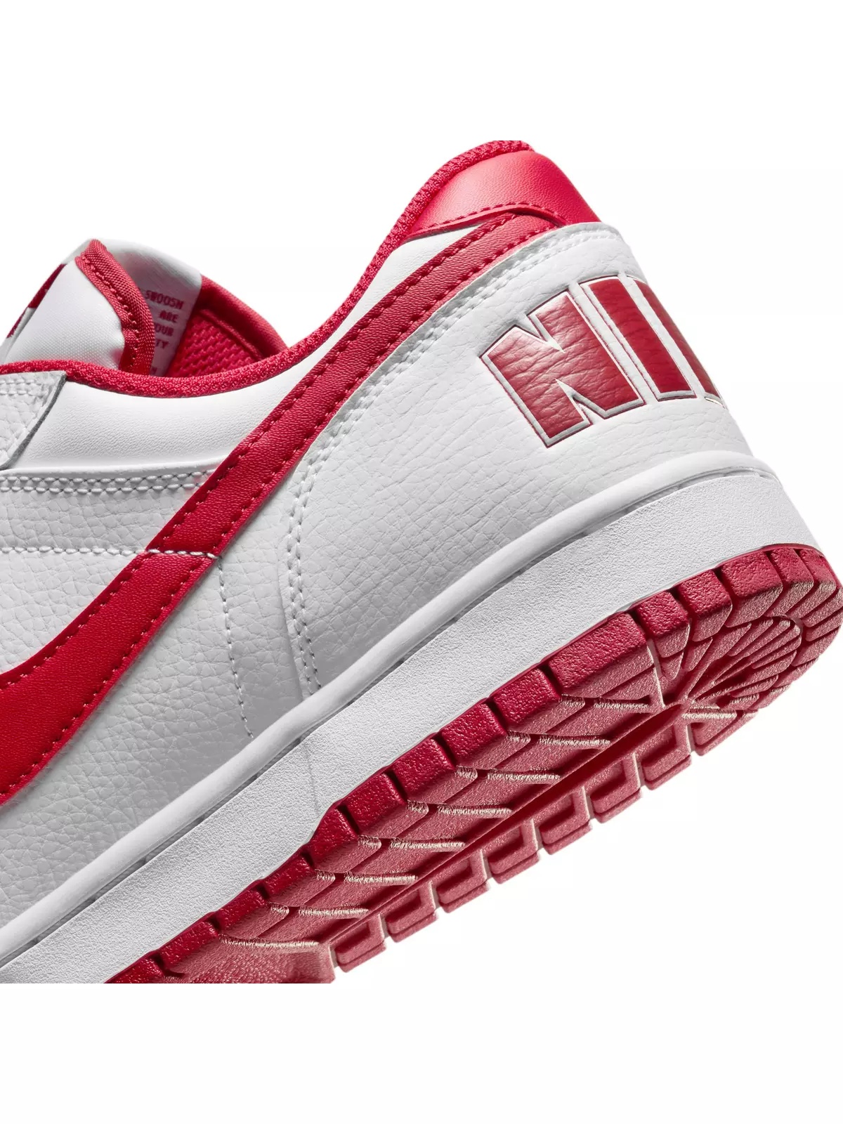 Big Low "White/Gym Red" Men's Shoe - 8