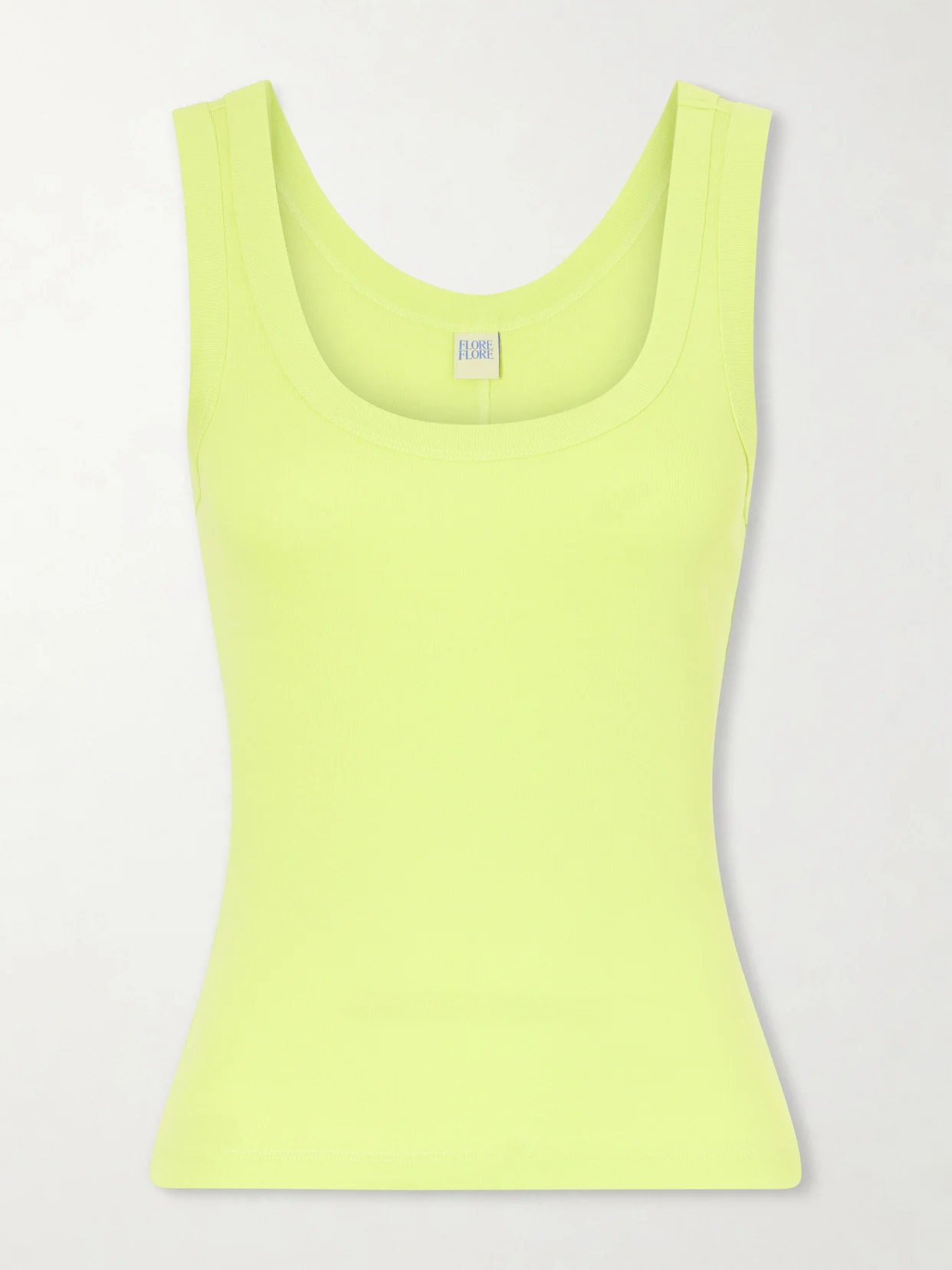 Hillie Organic Cotton-jersey Tank Top - 1