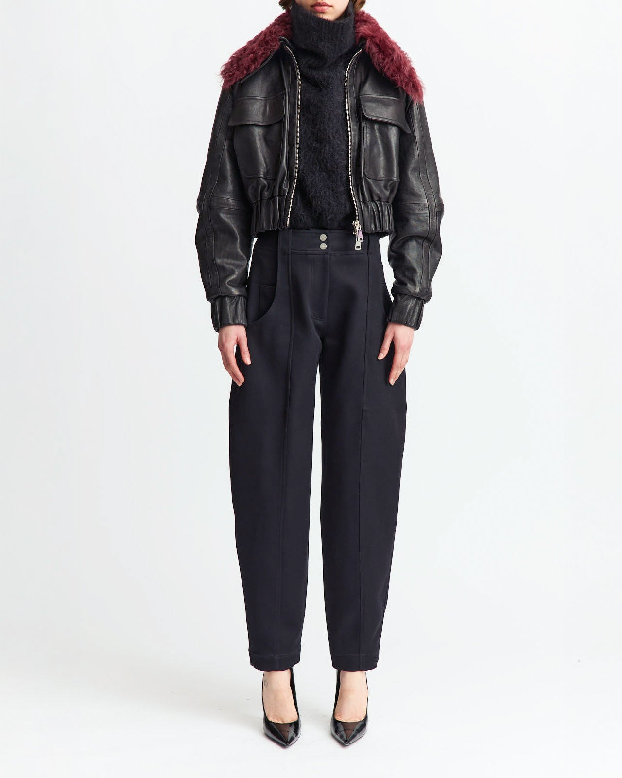 CIE JACKET IN LEATHER - 2