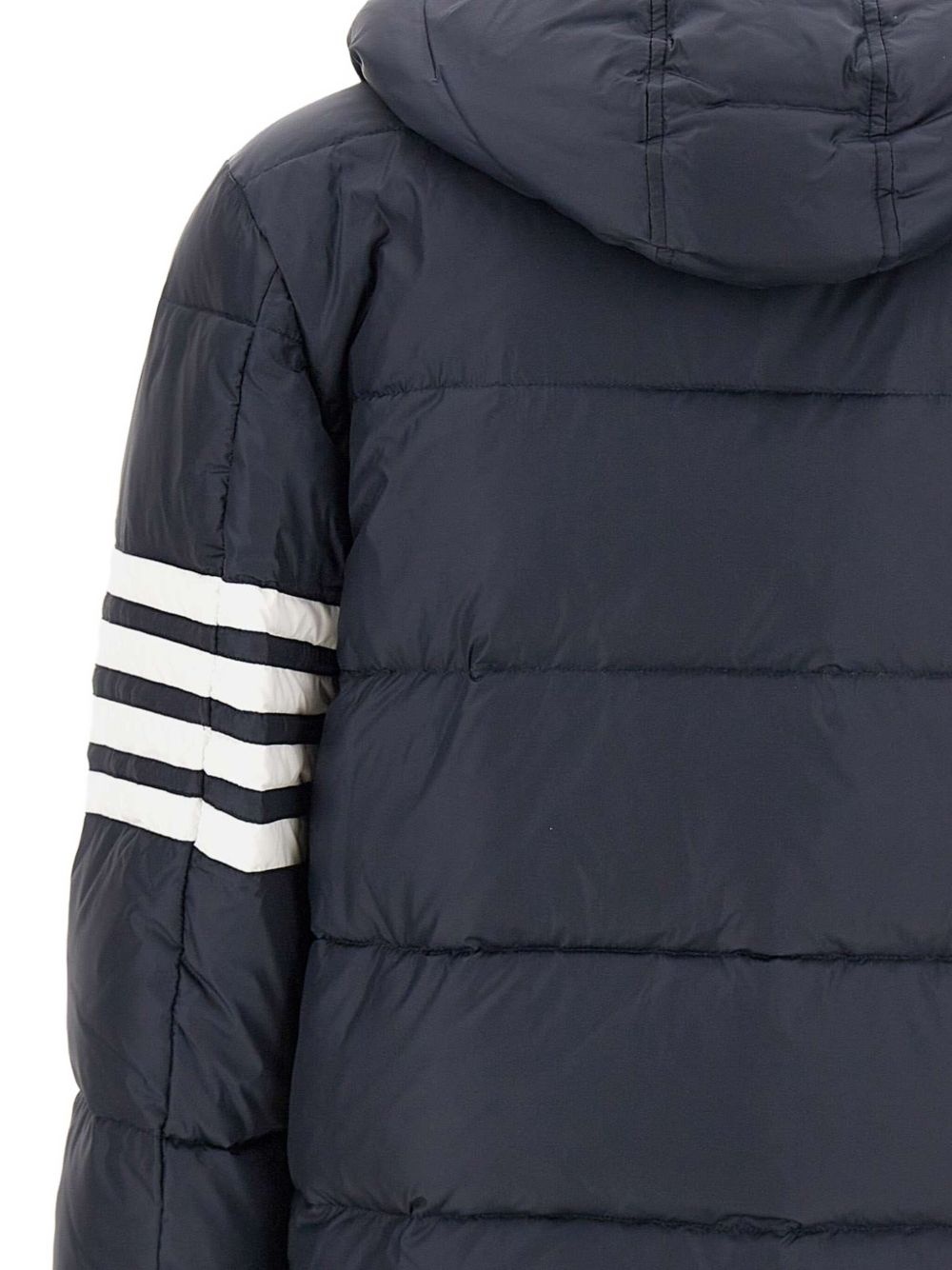 4-bar Matte Nylon Bomber - 5